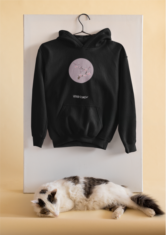 VENOMXVIBES® “Bloom through Stillness” Hoodie