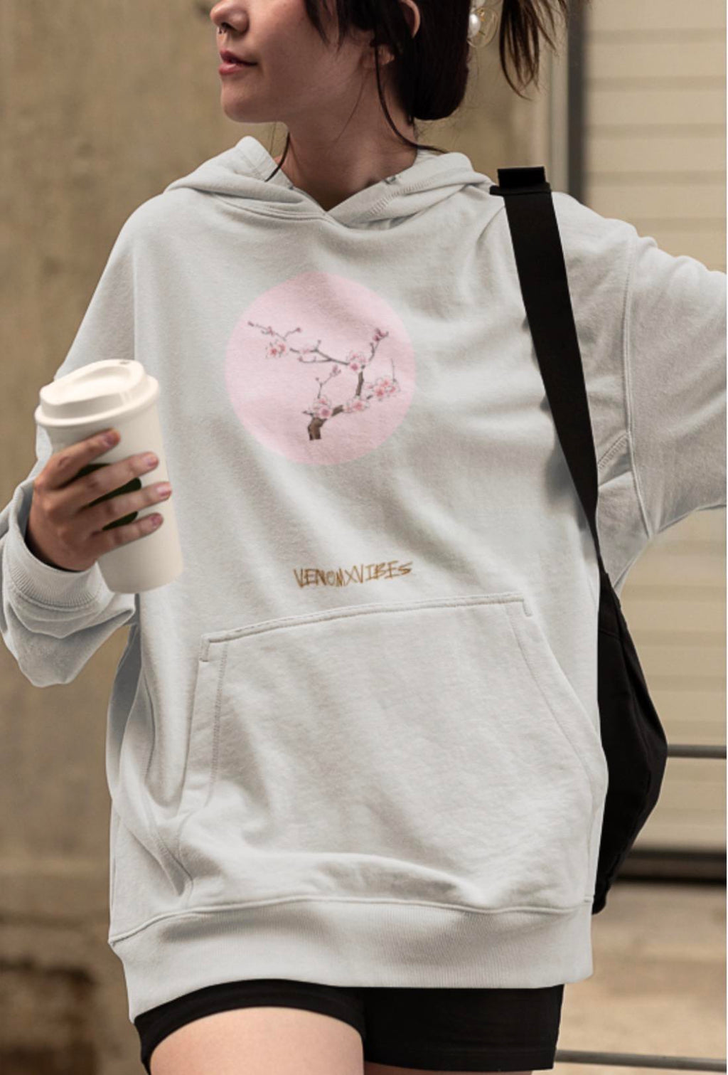 VENOMXVIBES® “Bloom through Stillness” Hoodie